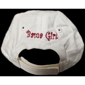 Alabama 'Bama Girl Embroidered Child Toddler Baby Baseball Cap Hook/loop close